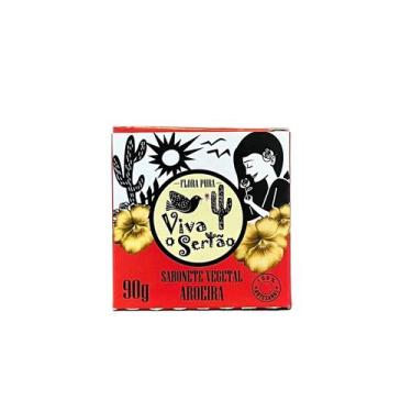 Imagem de Sabonete vegetal de aroeira 90g linha viva o sertao - Flora pura