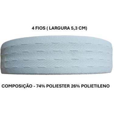 Imagem de Franzidor para Confecção de Cortinas - 4 Fios - Algodão - Rolo 50 Metr