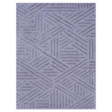 Imagem de Tapete para Sala Realce Trama 51 Cinza 2,00x2,50M - J Serrano  - J. Se