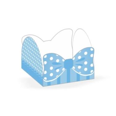 Imagem de Forma 4 Petálas Laço Azul 50 Un - Nc Toys - Romafele