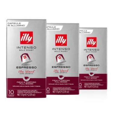 Imagem de 30 Cápsulas para Nespresso, Café Italiano Illy, Intenso - Illy Café