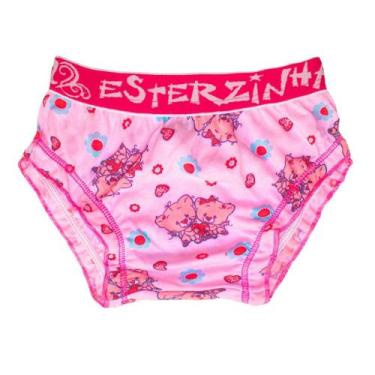 Imagem de Kit 50 Calsinha Menina Confortável Babado Nas Pernas Revenda - Empório