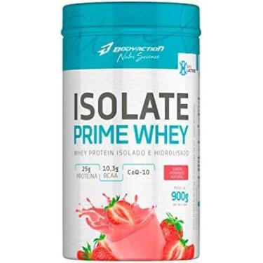 Imagem de Isolate Prime Whey 900gr BodyAction - Morango - SEM LACTOSE COQ 10