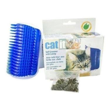 Imagem de Escova De Parede P/ Gatos C/ Catnip Cat It - oem