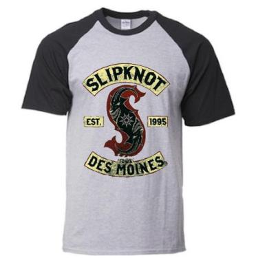 Imagem de Camiseta Slipknot - Alternativo basico, Cinza-Preto / GG