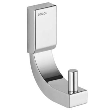 Imagem de Cabide De Parede Para Banheiro Lavabo Top Cromada Docol