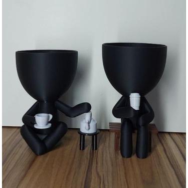 Imagem de Vasinhos Decorativo Robert Plant Bob Para Suculentas - 3DB Wonder Prin
