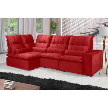 Imagem de Sofá Retrátil Reclinável ELLOA DE CANTO COM CHAISE 3.45 x 1.80m ESTILO