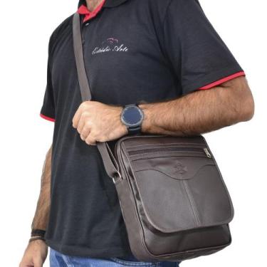 Imagem de pasta carteira masculina - Bolsa Masculina Capanga Shoulder Bag - Bols