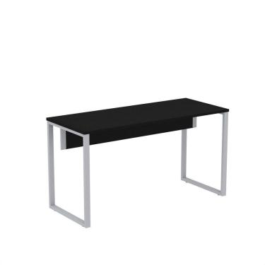 Imagem de Mesa Madeira 1200 X 600 Mm M120/60p 25tub Preto/Cinza
