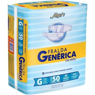 Imagem de Fralda Genérica Descartável Geriátrica  - ABSORV, P
