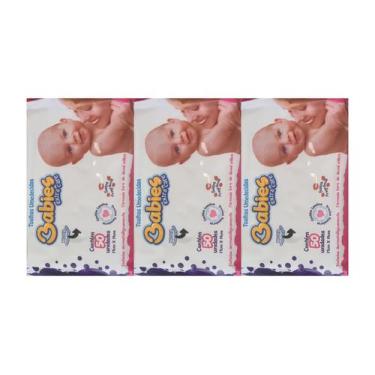 Imagem de Kit  3 Babies Extra Care - Toalhas Umedecidas  com 50 Folhas