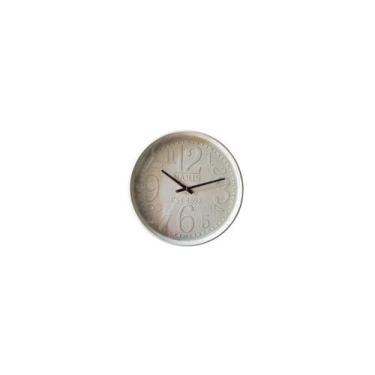 Imagem de Relogio de Parede Analogico Branco Design Paris Formosa - LUXdecor Cas