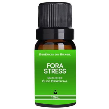 Imagem de Óleo Essencial Fora Stress 10ml - Puro e Natural - Essência do Brasil