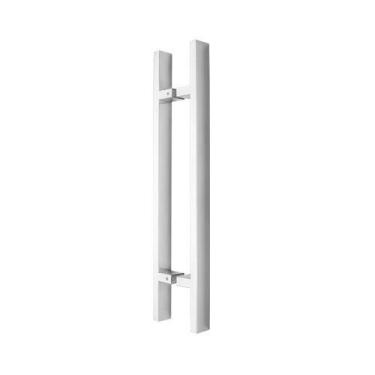 Imagem de Puxador Porta de Madeira ou Vidro 4cm x 2cm Inox 304 - Polido - Loja d