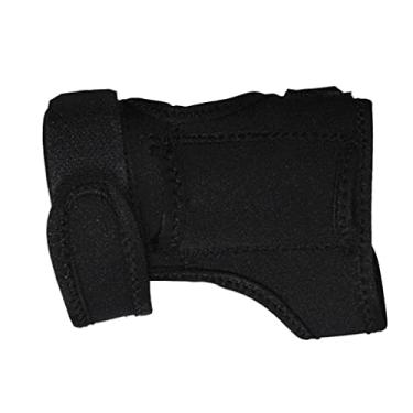 Imagem de MonkeyJack Suporte para lanterna de mergulho subaquático para uso ao ar livre em neoprene preto macio suporte de braço alça de pulso luva sem mãos