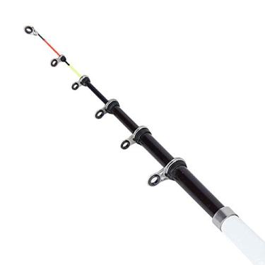 Imagem de Vara de Pesca YOUTHINK, Telescópica, Giratória, Fibra de Carbono, Leve, Durável, Portátil, Fácil de Usar e Transportar