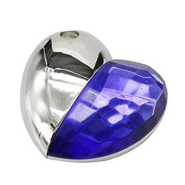 Imagem de 128 GB Azul Escuro Modelo Coração Flash Memory Stick PenDrive Pen Drive USB Pen Drive USB Drive U Disk Flash Disk Thumb Drive U Disk