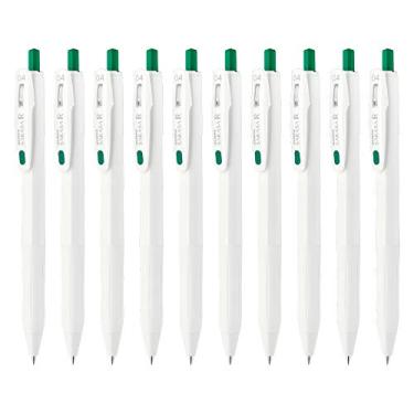 Imagem de Caneta esferográfica Zebra B-JJS29-R1-G, Sarasa R, 0,4 mm, verde, 10 peças