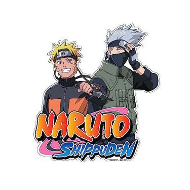 Imagem de Ata-Boy Adesivo colorido Naruto e Kakashi de 10 cm