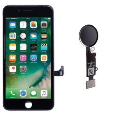 Imagem de Tela Display Lcd Touch Para ip 8 Plus  Botão Home - inova