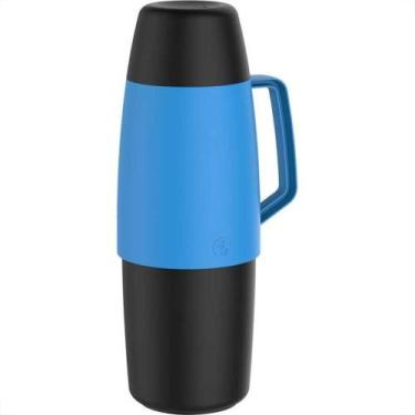 Imagem de Garrafa Termica Soprano Lotus 1L Azul 09000.0014.55 - SOPRANO TERMICA,