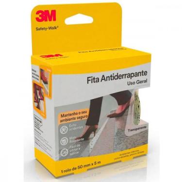Imagem de Fita Antiderrapante 3M Transparente 50Mm X 5M