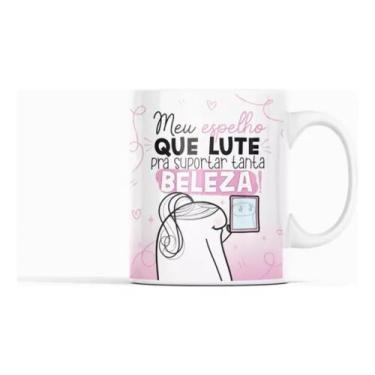 Imagem de Caneca Porcelana Personalizada Amiga Flork 325ml - CHOLI