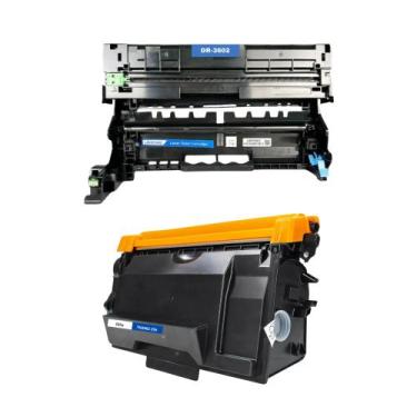 Imagem de Kit Toner e Fotocondutor Compatível Tn3662xl 3602xl 3612xl - BYQUALY /