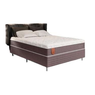 Imagem de Conjunto: Box + Colchão Esmeralda - casal 138X188X70 - PRORELAX