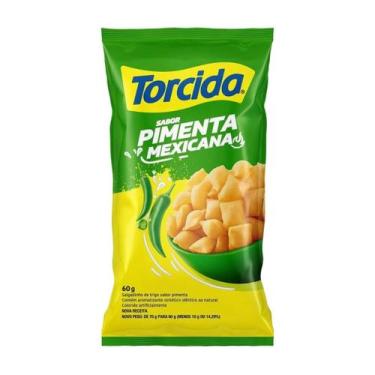 Imagem de Biscoito Salgadinho Torcida 60g C/10 Unidades, 10x Pimenta Mexicana