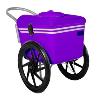 Imagem de Carrinho De Sorvete 300 Picolés T350 Thermototal / Roxo