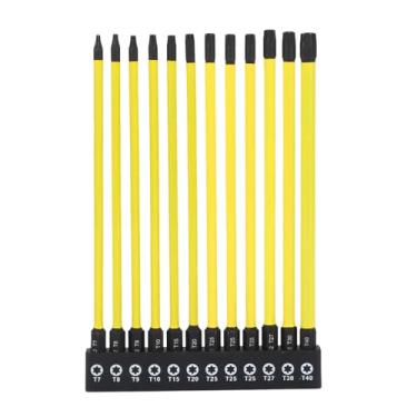 Imagem de Bits de Chave de Fenda Magnéticos Definir Alta Dureza 60hrc Hastidura de 150 Mm de Comprimento, Ideal para Móveis, Automotivo, Reparo de Eletricista Com Material de Aço de Liga S2