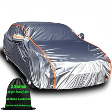 Imagem de ANITANT Capa de carroça à prova d'água capa de carro de vagão para todos os climas capa mini van capa de chuva proteção UV capas de carro para automóveis capas de carro à prova d'água cabem vagão de