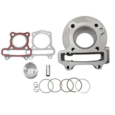 Imagem de Conjunto de juntas de anéis de pistão 39 mm 44 mm 47 mm kit de cilindro grande anel de pistão para 50cc - 80cc 72cc 60cc scooter chinês ATV Moped 139QMB 139QMA motor (80cc-47mm)