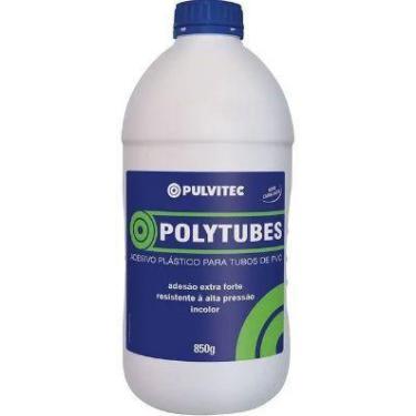 Imagem de Cola p/ tubo pvc 850 g polytubes - COMERCIAL MAIA