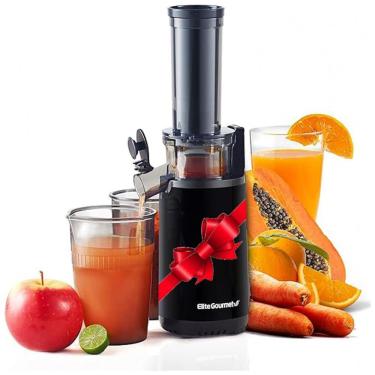 Imagem de Centrifuga de Frutas para Alto Rendimento de Nutrientes, 110V Elite Gourmet EJX600, Preta