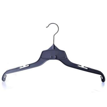 Imagem de Cabide Blusa Adulto 42,5 cm. - 1004 - IOPLAST, Preto, 250 peças
