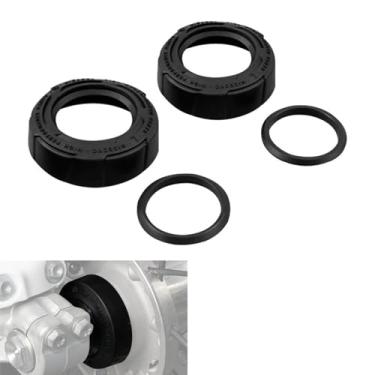 Imagem de NICECNC Kit de capa de proteção do rolamento da roda dianteira da Dirt Bike compatível com KTM 125-500 EXC EXC-F EXC-W XC-W 16-24 125-450 SX SX-F XC XC-F 15-24, compatível com Husqvarna TC FC 125-450