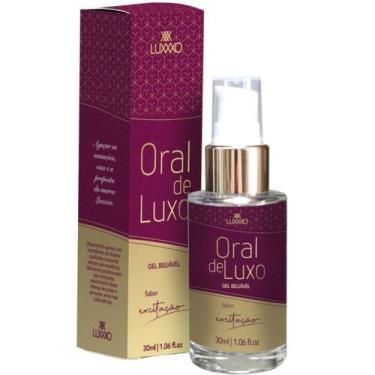Imagem de Oral de Luxo Gel Térmico Esquenta Beijável Sabor Maça do Amor LUXXXO 3