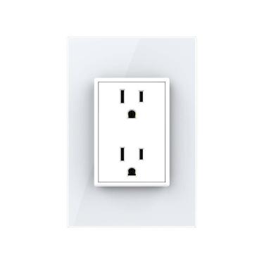 Imagem de Tomadas elétricas LIVOLO Receptáculo Duplex Vertical 15A