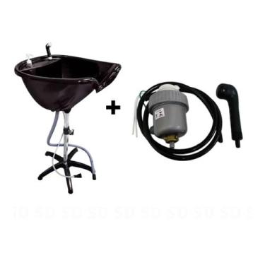 Imagem de kit lavatorio + aquecedor de agua p/ salão profissional - SANTA CLARA