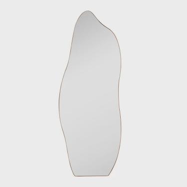 Imagem de Espelho Corpo Inteiro Orgânico 60x110cm Flame Rei Dos Vidros Caramelo