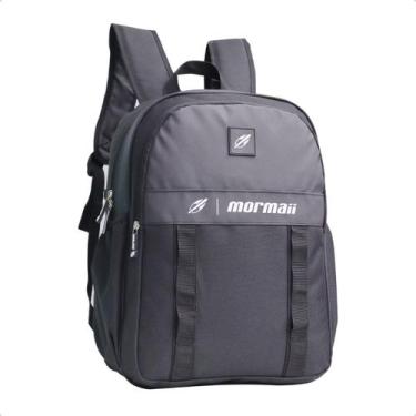 Imagem de Mochila Mormaii Casual Compartimento notebook 3 bolsos 20 litros Preto