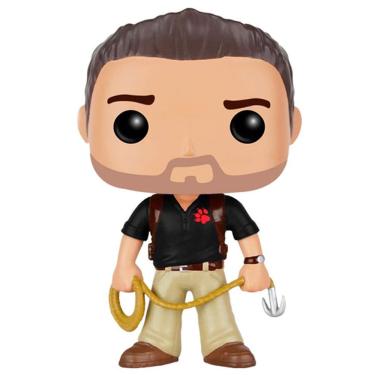 Imagem de Boneco Funko Pop Uncharted Nathan Drake 88 Naughty Dog Shirt