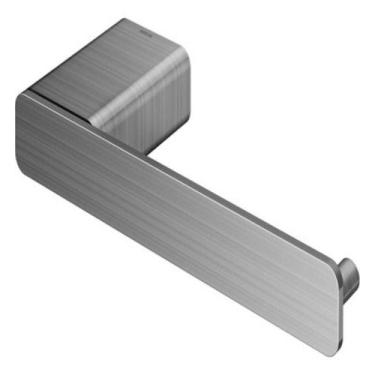 Imagem de Porta Papel Higiênico Papeleira Docol Flat Grafite 00960870