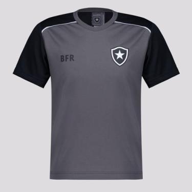Imagem de Camisa Botafogo Avença Infantil Cinza - Braziline, 10 ANOS