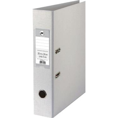 Imagem de Pasta Registradora AZ Dac Oficio Lombo 7,5 cm Cinza
