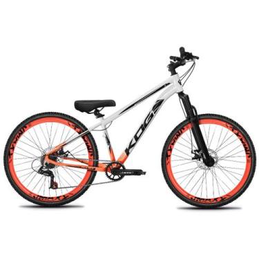 Imagem de Bicicleta Aro 29 KOG 1X7 Tipo Freeride Viking Hupi Gios, Laranja neon 