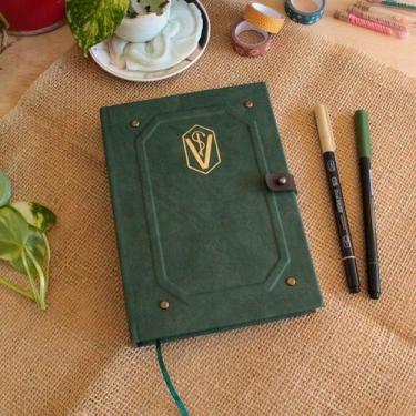 Imagem de Caderno Feito à Mão Profissões - Medicina Veterinária A5 200 Folhas - 